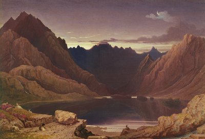 Loch Coruisk, Isle of Skye - Dawn, c.1826-32 by George Fennel Robson